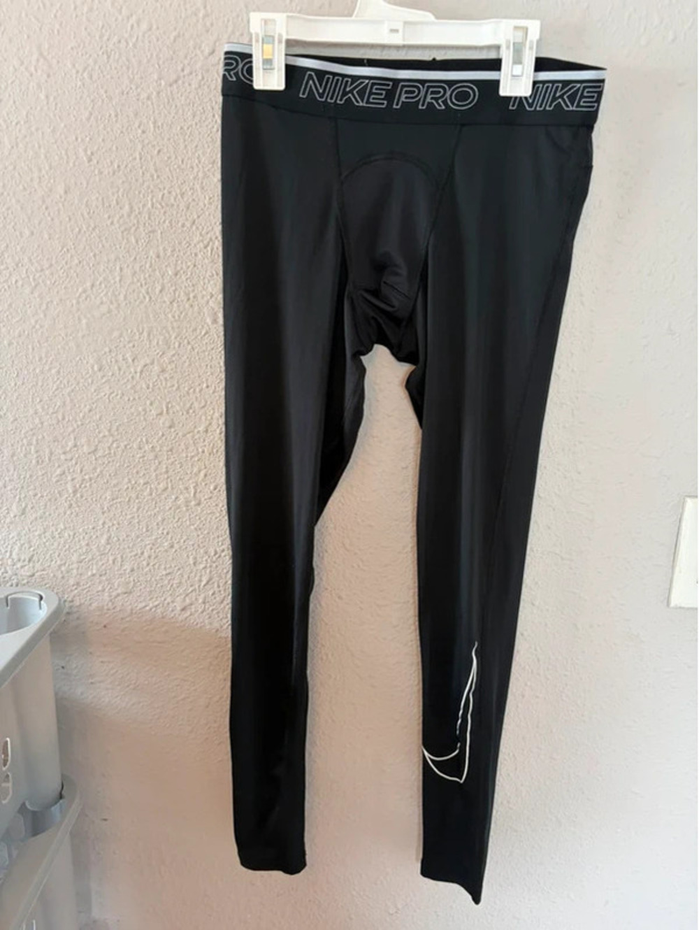 Men's Nike Pro Dri Fit black tights size M